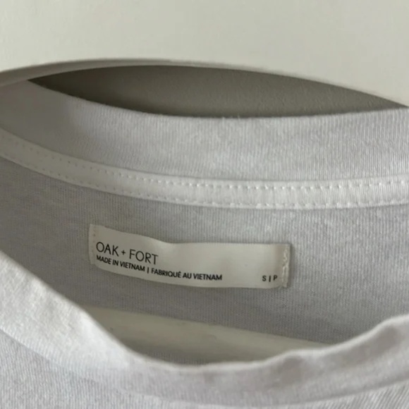 Oak + Fort COME TOGETHER TEE White - Picture 7 of 11